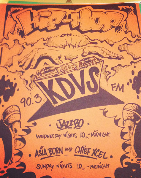 KDVS show poster