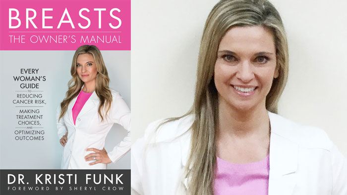 Kristi Funk and book jacket