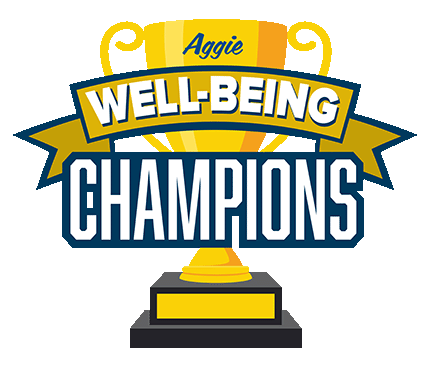 Logo for Aggie Well-Being Champions Award