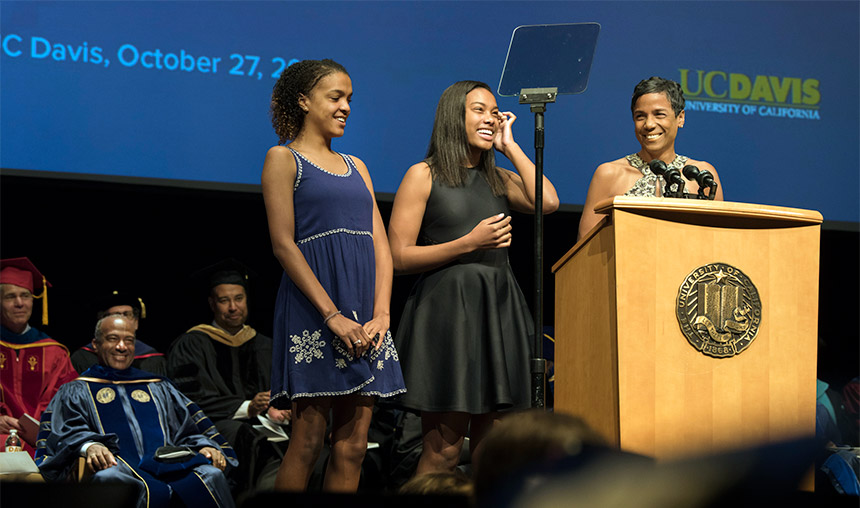 Simone, Jordan and LeShelle May