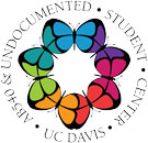 AB 540 and Undocumented Student Center logo