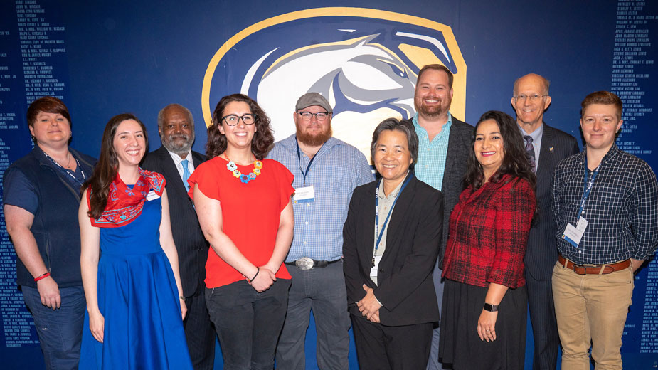 Award winners, administrators and staff diversity leaders