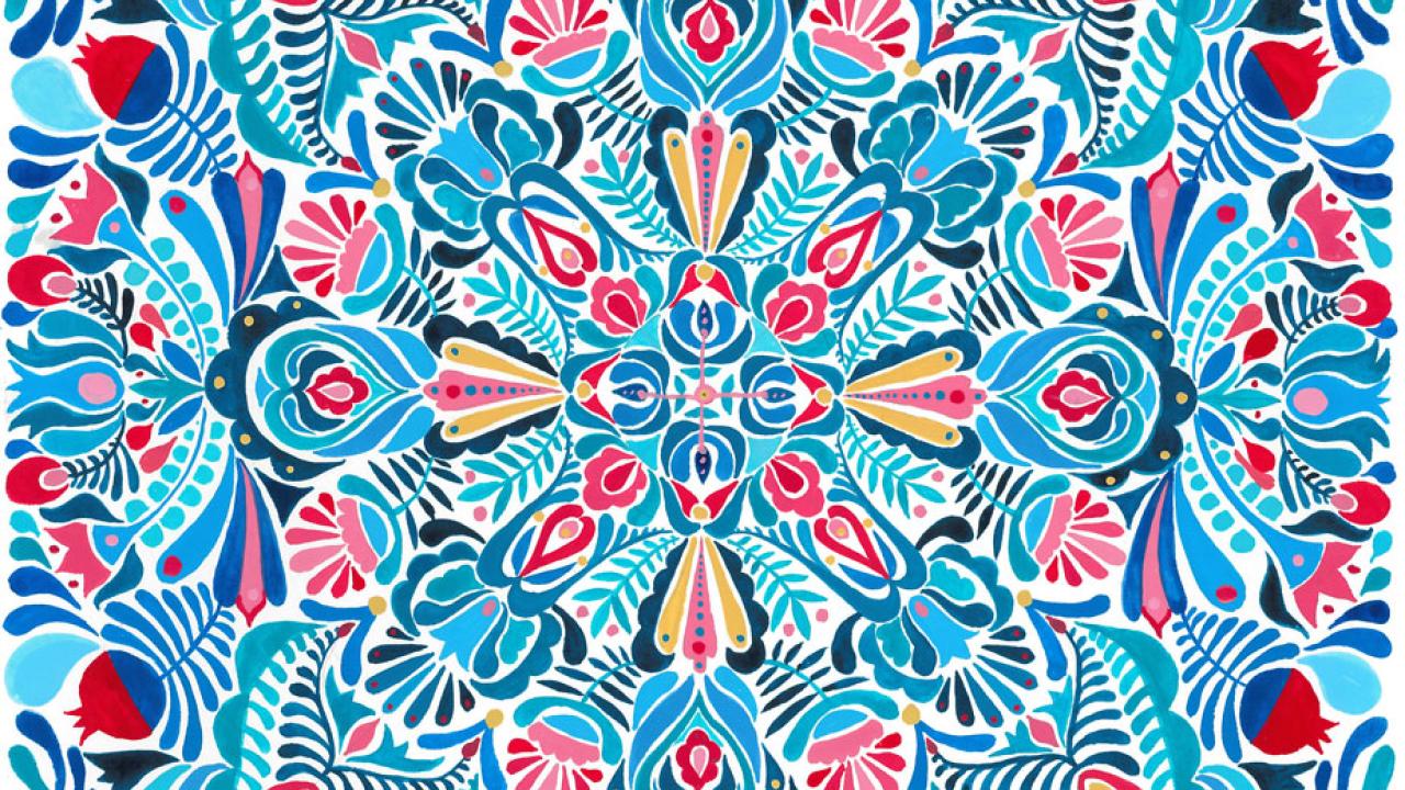 Mandala-like art by Zsofia Penzvalto&#769;