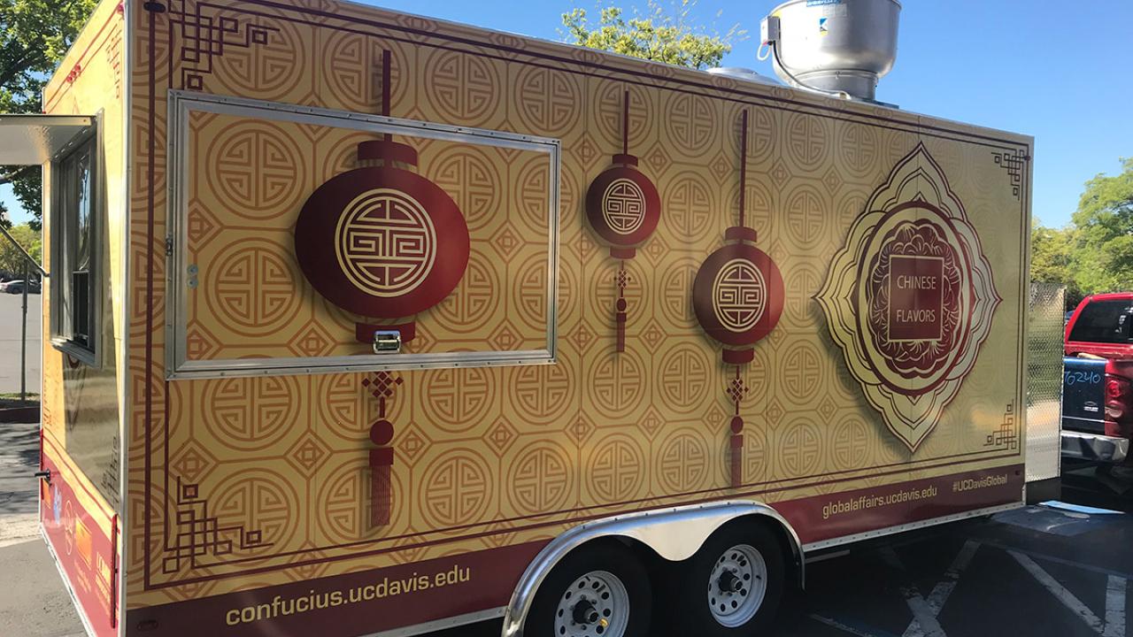 The Chinese Flavors food truck.