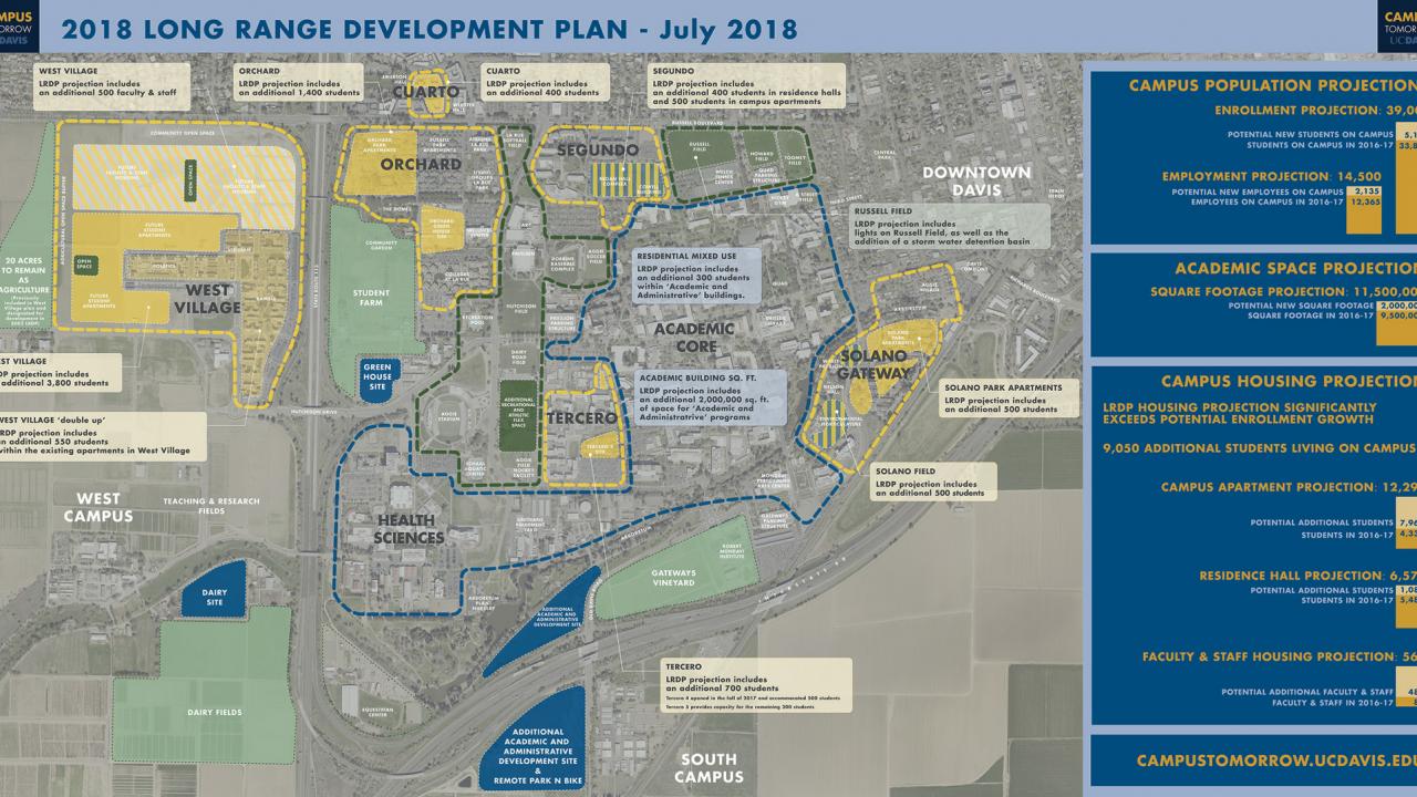Campus plan map