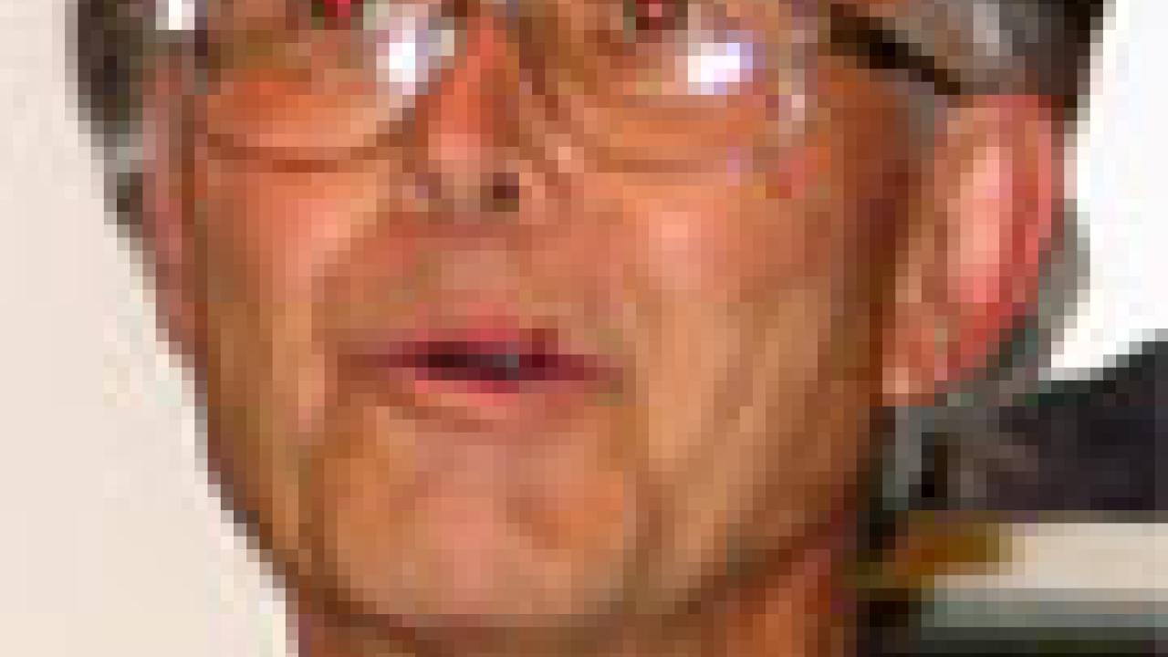 Photo: man's face