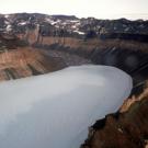 Antarctic glacier photo is by John Isbell, one of the study authors.