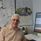 Francisco Andrade at desk