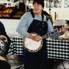 Blake Shester entertains audiences during one of his regular appearances at the Davis Farmers Market. (Ron Gottfredson/Courtesy photo)