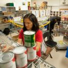 Students work in The Pantry.