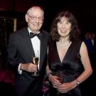 Artist Wayne Thiebaud with his wife, Betty Jean