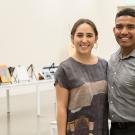 Farah Farjood and Brandon Tucker