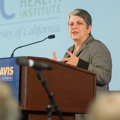 UC President Janet Napolitano